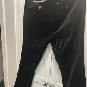 Anthropolgie Pilcro Midnight Black Trousers